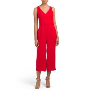 NWT TAHARI GOUCHO JUMPSUIT WITH SMOCKED BACK, SZ 6